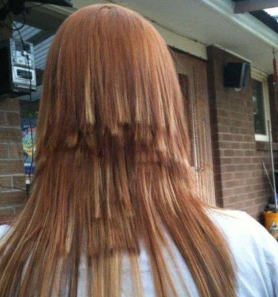 errores al cortarse el cabello
