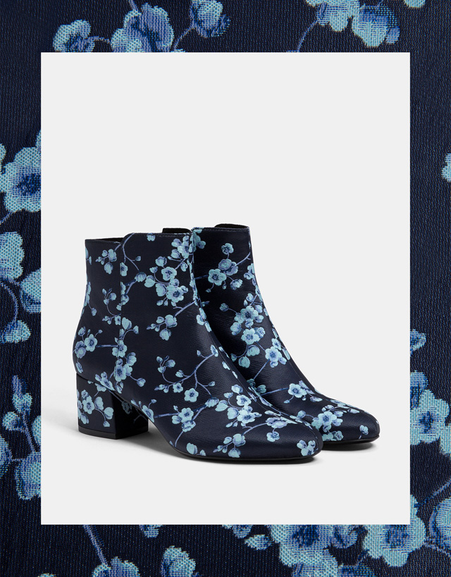 Botines estampados para tallas grandes tendencia