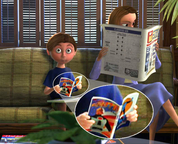 los increibles en nemo