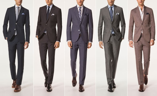 trajes y combinaciones