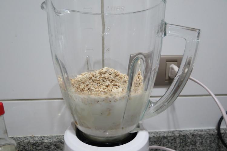 licuar avena