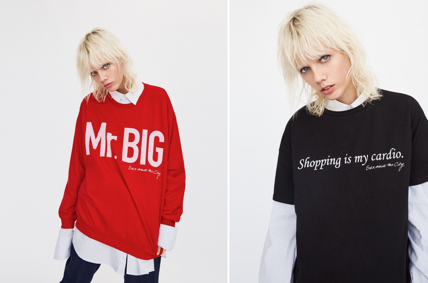 Sudaderas de Sexo en Nueva York en ZARA