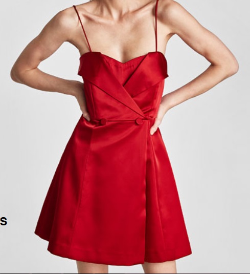 8 vestidos para Navidad 2017 que sí tienes que fichar - vestido rojo fiesta