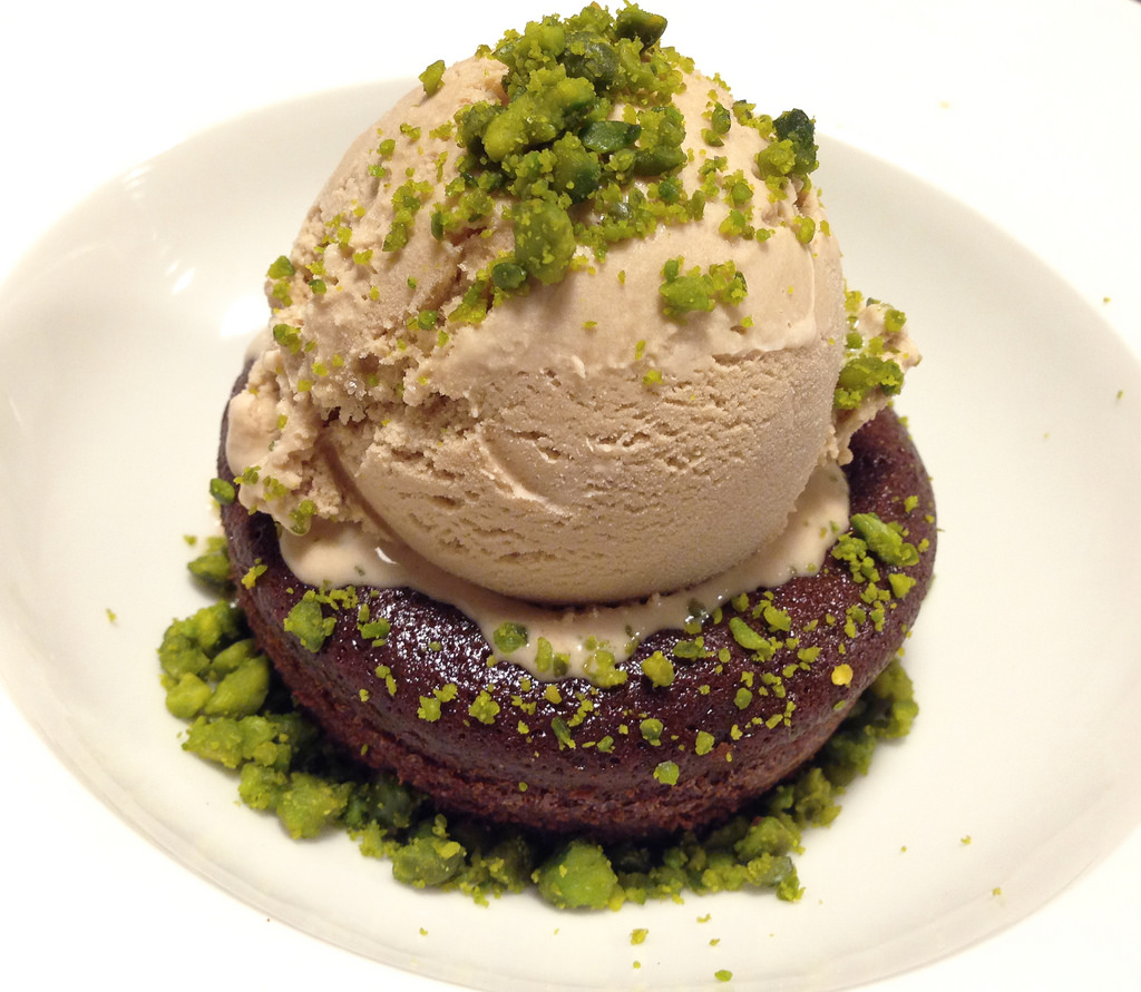 Helado de turrón para Fin de año