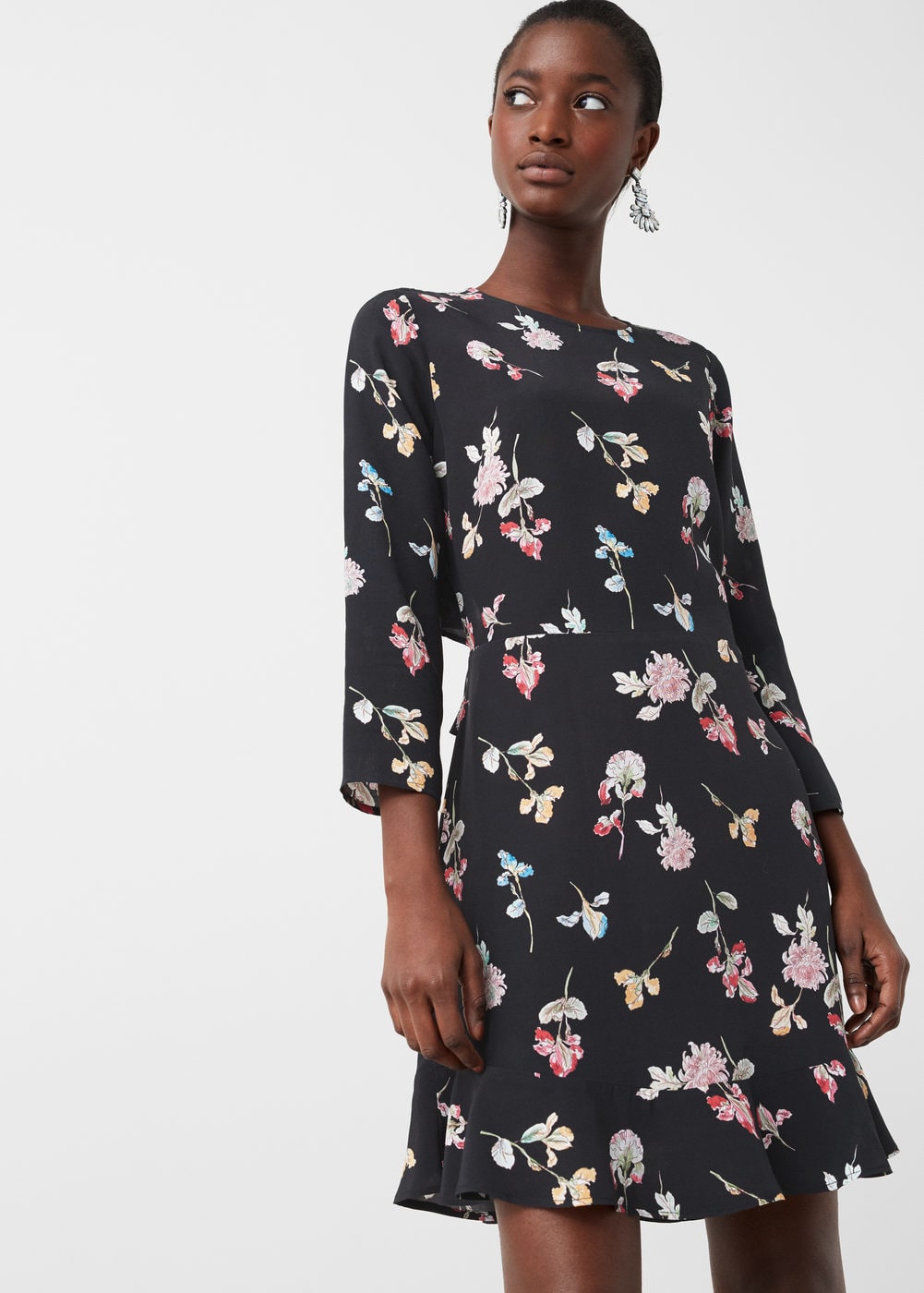 Vestidos bohemios de flores que sí deberás comprar en las rebajas - vestido flores