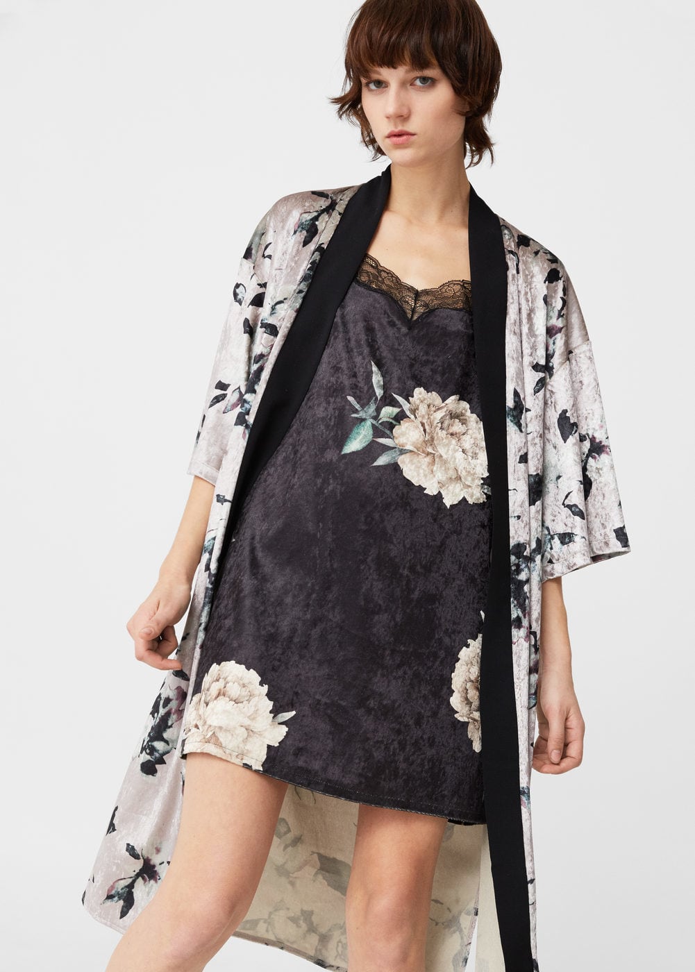 Vestidos Lenceros que podrás encontrar en Rebajas - vestido lencero terciopelo