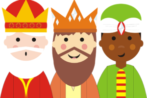 Celebra los Reyes con tus hijos: recortables y vídeos de los Reyes Magos gratis