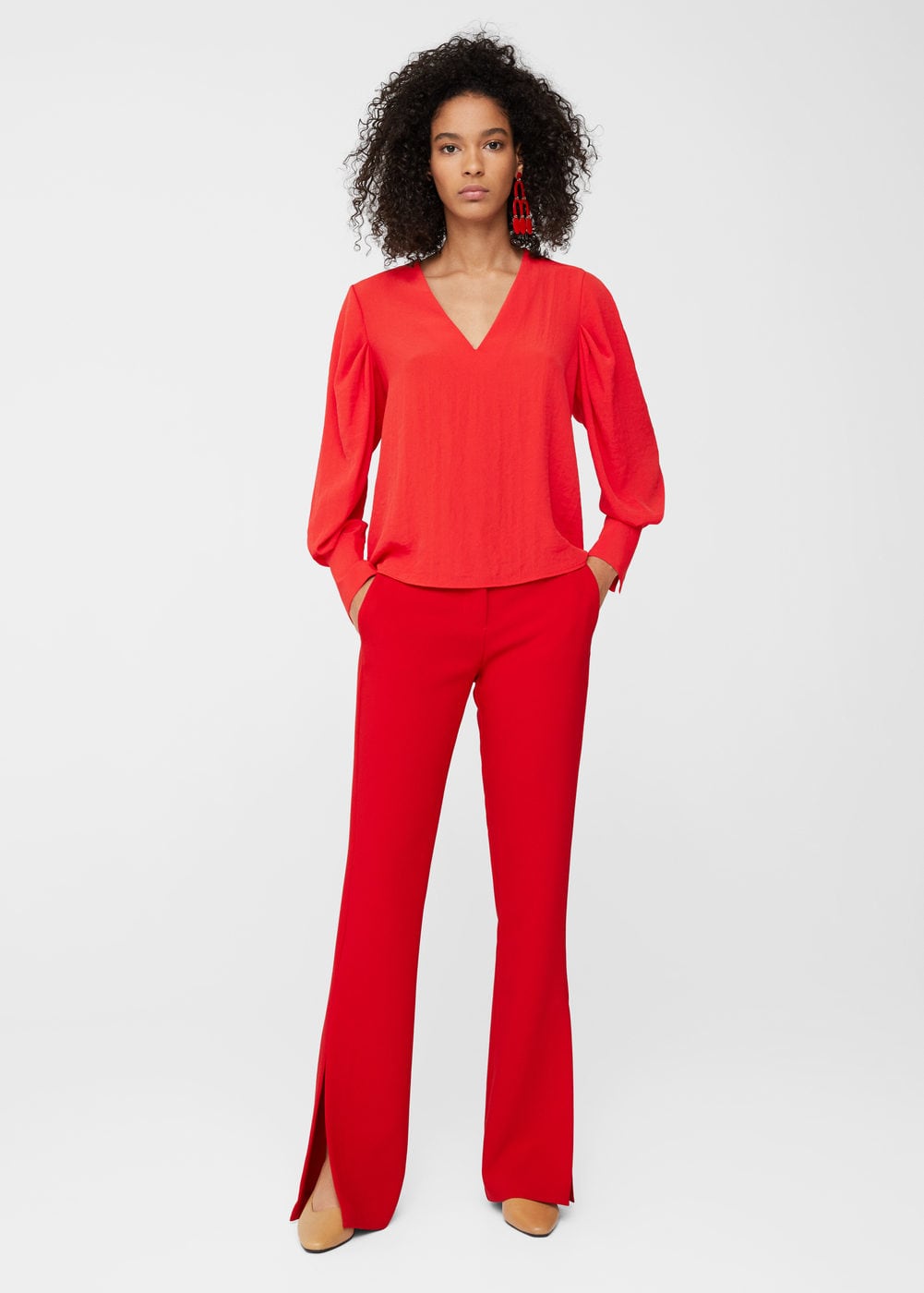 5 imprescindibles de las REBAJAS ENERO 2018 - blusa abullonada