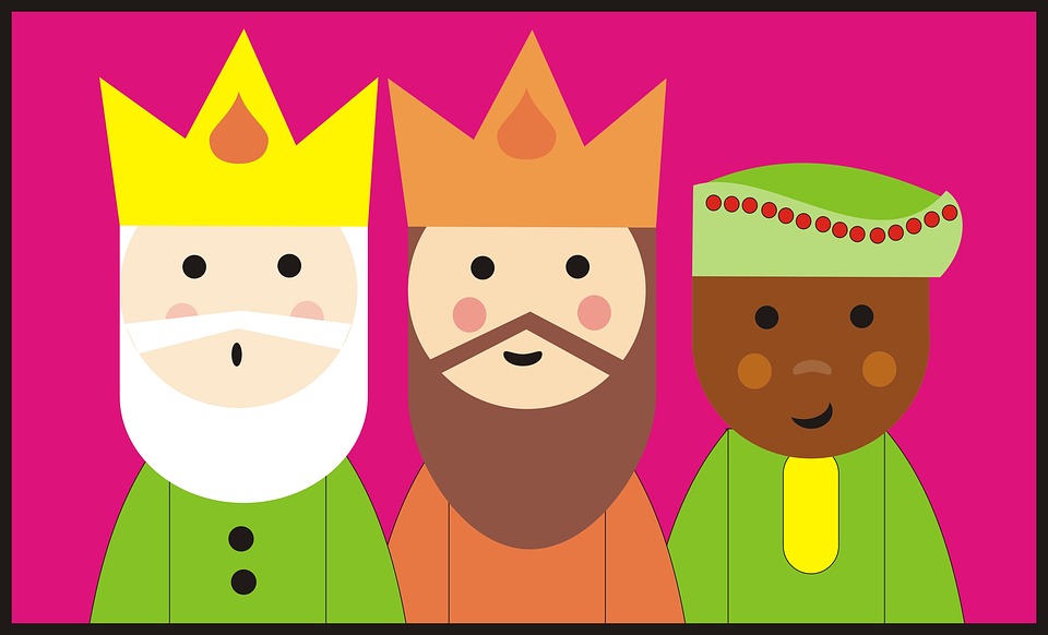 Celebra los Reyes con tus hijos: recortables y vídeos de los Reyes Magos gratis