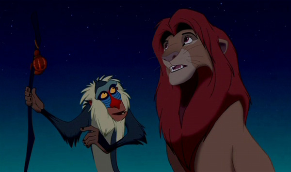 simba y rafiki