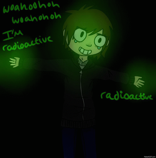 piel radioactiva