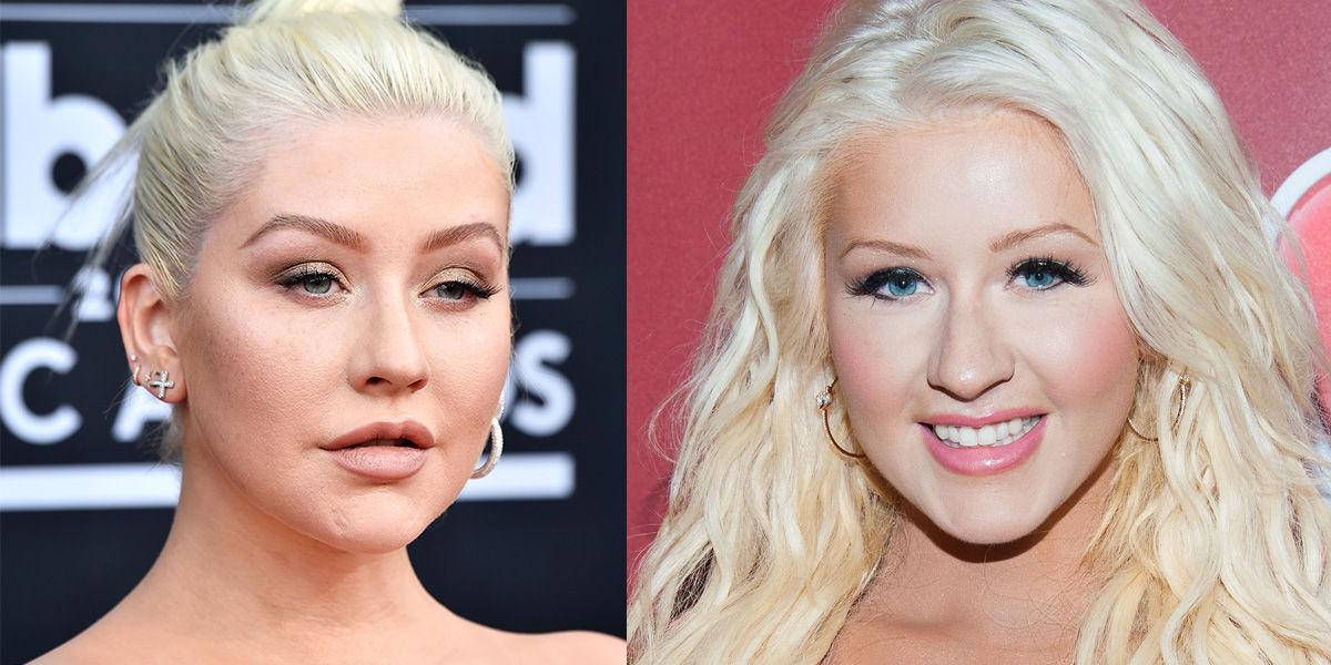 christina aguilera nuevo rostro